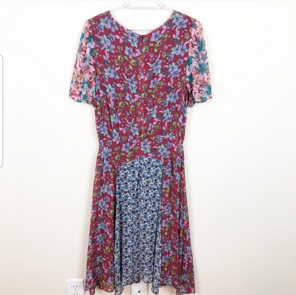 Johnny was SONNY MIXED DRESS - Picture 7 of 8